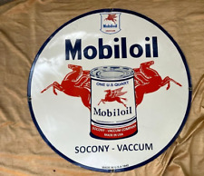 Mobil oil porcelain d'occasion  Expédié en Belgium
