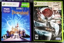 Lote de jogos Xbox 360 pacote - Bayonetta na caixa e Kinect Disneyland Adventures na caixa comprar usado  Enviando para Brazil
