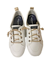 Sperry white leather for sale  Largo