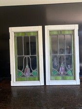 Pair vintage stained for sale  Petaluma