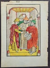 Rare incunable allemand d'occasion  Nemours