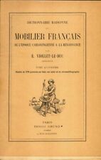 Dictionnaire raisonné mobilie d'occasion  Hennebont