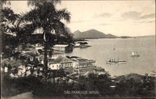 Ak Sao Francisco do Sul Brasilien, Blick auf São Francisco,... - 4801736 comprar usado  Enviando para Brazil