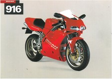 Prospectus ducati 916 d'occasion  Rochefort