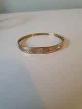 Gold bangle for sale  ORPINGTON