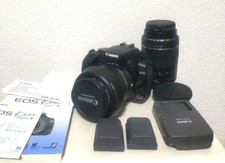 Kit de câmera Canon EOS Kiss Digital X 55-200mm lente usado comprar usado  Enviando para Brazil