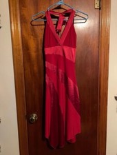 Vestido tabu vermelho festa/qualquer ocasião parte sedoso muito exclusivo comprar usado  Enviando para Brazil