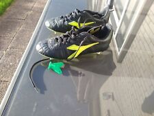 Diadora black yellow for sale  RAINHAM