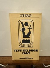 Testi religiosi egizi usato  Roma