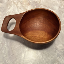 Vintage teak bowl for sale  Wayne