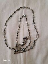 Crystal transparent grey for sale  HASTINGS