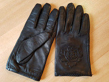 Fingerhandschuhe schwarz leder gebraucht kaufen  Nürnberg