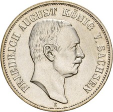 Gebraucht, Künker sachsen friedrich gebraucht kaufen  München
