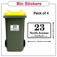 Wheelie bin numbers for sale  BOLTON