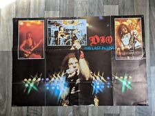 Usado, Original DIO - The Last In Line Promo Shop Poster 1984 comprar usado  Enviando para Brazil