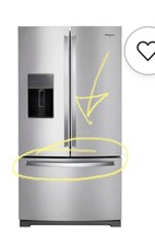 Cabo de freezer ~ Parte WRF757SDEM01 geladeira Whirlpool aço inoxidável, usado comprar usado  Enviando para Brazil