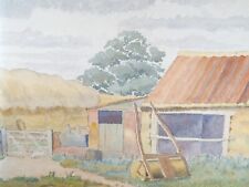 Original watercolour farm for sale  WIRRAL