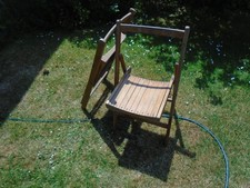 Vintage wooden folding for sale  WELLS