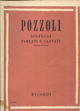 Pozzoli solfeggi parlati usato Pozzoli solfeggi parlati usato  Molfetta
