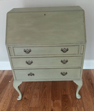Vintage bureau painted for sale  HUDDERSFIELD
