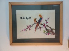 Quadro cinese ricamo usato  Galatina