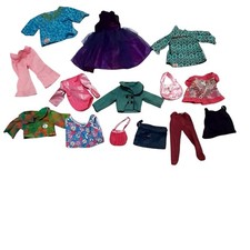Ropa y accesorios para muñecas de 18" formales de vestir tops pantalones monederos segunda mano  Embacar hacia Mexico