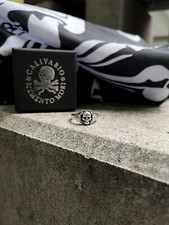 Totenkopf silber 925 gebraucht kaufen  Berlin