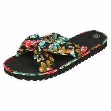 Ladies black floral for sale  LEIGH