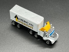 Micro Machines Vintage Galoob 1995 Semi Caminhão American Interstate Box Trailer comprar usado  Enviando para Brazil