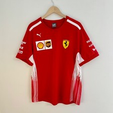 Camiseta masculina Puma Scuderia Ferrari F1 Team 2018 Formula One Racing tamanho GG comprar usado  Enviando para Brazil