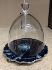 Clear glass cake for sale  RUGBY