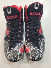 Nike Lebron James 11 XI University vermelho preto grafite (616175 100) EUA 11 Reino Unido 10 comprar usado  Enviando para Brazil