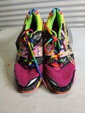 Tênis de corrida multicolorido brilhante neon tamanho 5,5 - Asics Gel Noosa Tri 8 comprar usado  Enviando para Brazil