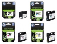 4x Cartuchos de Tinta HP 932XL + HP 933XL Genuínos (SEM CAIXA) - ENTREGA GRATUITA NO REINO UNIDO! comprar usado  Enviando para Brazil