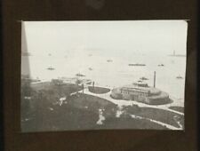 Antiga corrediça de lanterna mágica. PORTO DE NOVA YORK. comprar usado  Enviando para Brazil