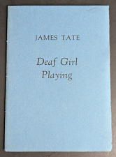 Deaf Girl Playing, James Tate, Pym-Randall Press, 1970 Signed Limited 1st 15/200 comprar usado  Enviando para Brazil