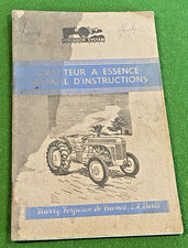 Manuel instructions tracteur d'occasion  Quarré-les-Tombes