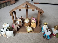 Metal christmad nativity for sale  WORCESTER