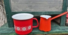 Emaille tasse kaffeekanne gebraucht kaufen  Münsingen