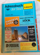 Adressbuch stadt lübeck gebraucht kaufen  Uetersen