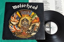 Motorhead - 1916 BRAZIL 1ST PRESS LP 1991 Insert comprar usado  Brasil 