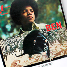 ORIGINAL 1972 RAT COVER MICHAEL JACKSON BEN VINYL LP LYRICS NM RARE comprar usado  Enviando para Brazil
