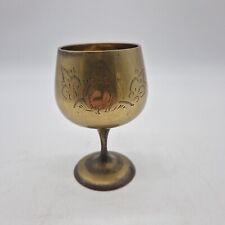 Vintage metal goblet for sale  YEOVIL