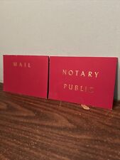 Vintage notary public for sale  Coffeyville