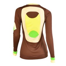 Vestido top camisa colorblock SANTOS SANTIAGO vintage anos 60 anos 70 SPACE AGE mod gogo comprar usado  Enviando para Brazil