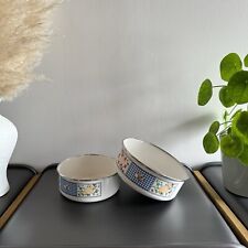Lot two enameled d'occasion  Expédié en Belgium