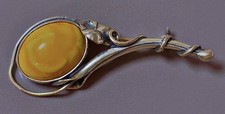 Vintage broche argent d'occasion  France