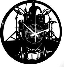 Orologio vinile parete usato  Roma