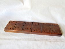Vintage wooden cribbage for sale  STIRLING