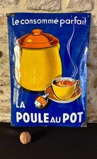 Rare...antique enamel plaque.. d'occasion  Expédié en Belgium